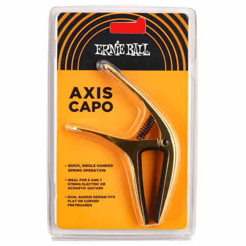 Ernie Ball EB-9603 Axis Capo, Gold