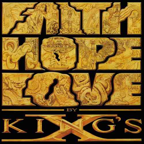 KING'S X: Faith Hope Love -2LP (Gold coloured vinyl)